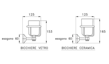ECCELSA 1012 - Toothbrush holder by RUBINETTERIE STELLA - view 3